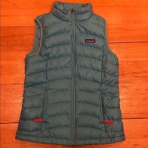 Patagonia Teal Puffer Vest